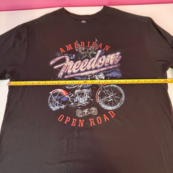 American Patriotic Biker Tshirt - Picture 5 of 6